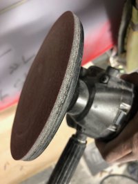 6"sanding disc ペーパー（フォームパット付）